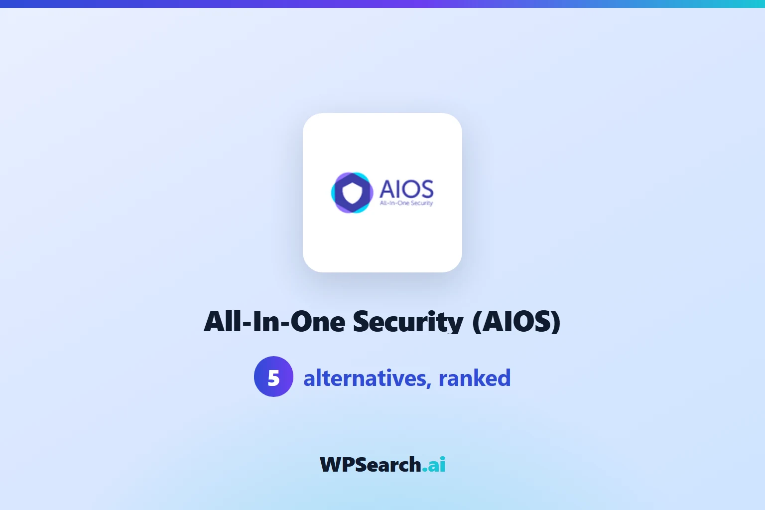 5 Best All-In-One Security (AIOS) Alternatives in 2026 (Free & Paid)