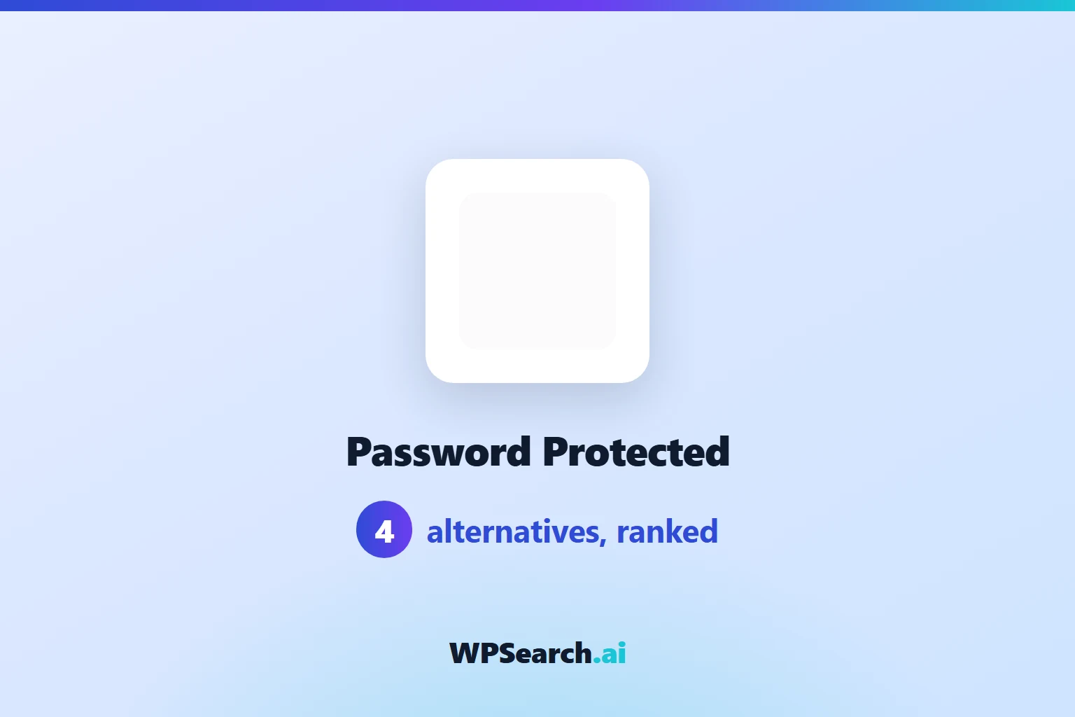 4 Best Password Protected Alternatives in 2026 (Free & Paid)