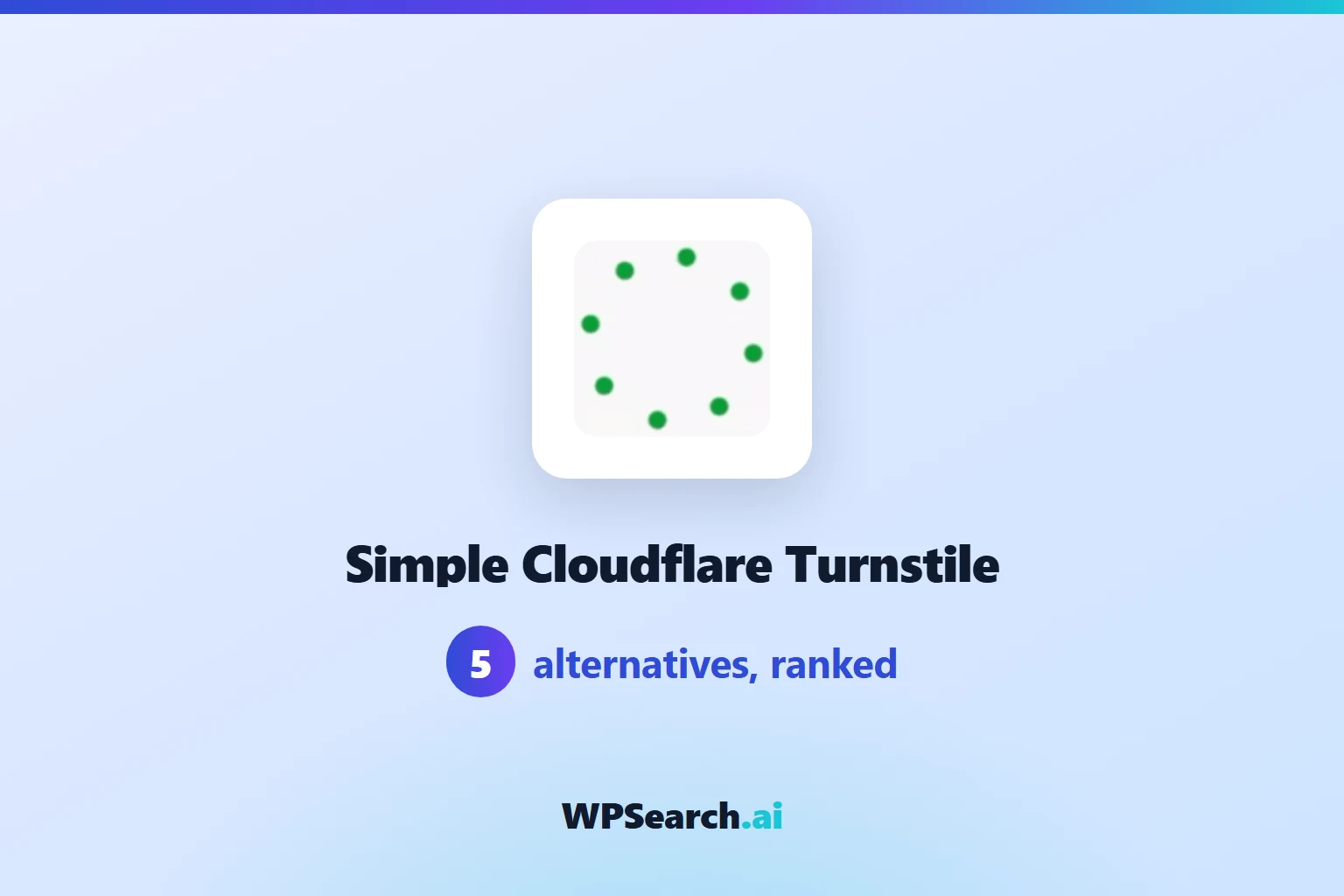 5 Best Simple Cloudflare Turnstile Alternatives in 2026 (Free & Paid)