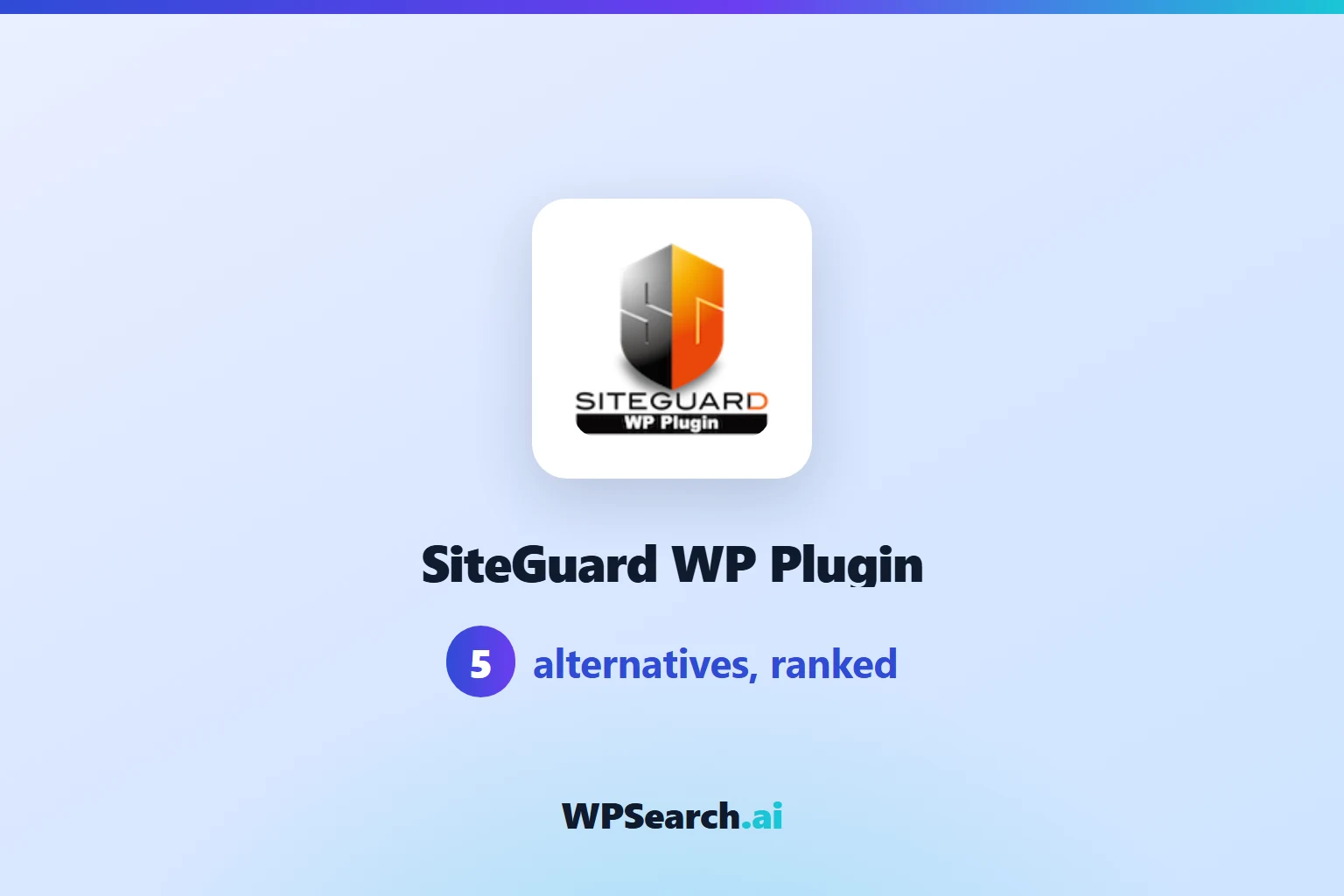 5 Best SiteGuard Alternatives in 2026 (Free & Paid)