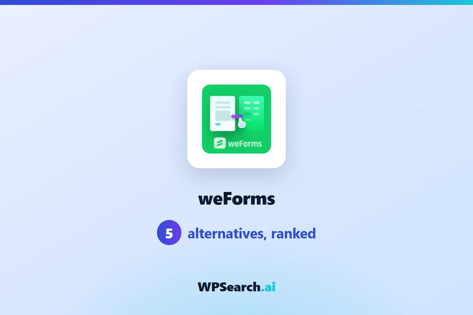 5 Best weForms Alternatives in 2026 (Free & Paid)