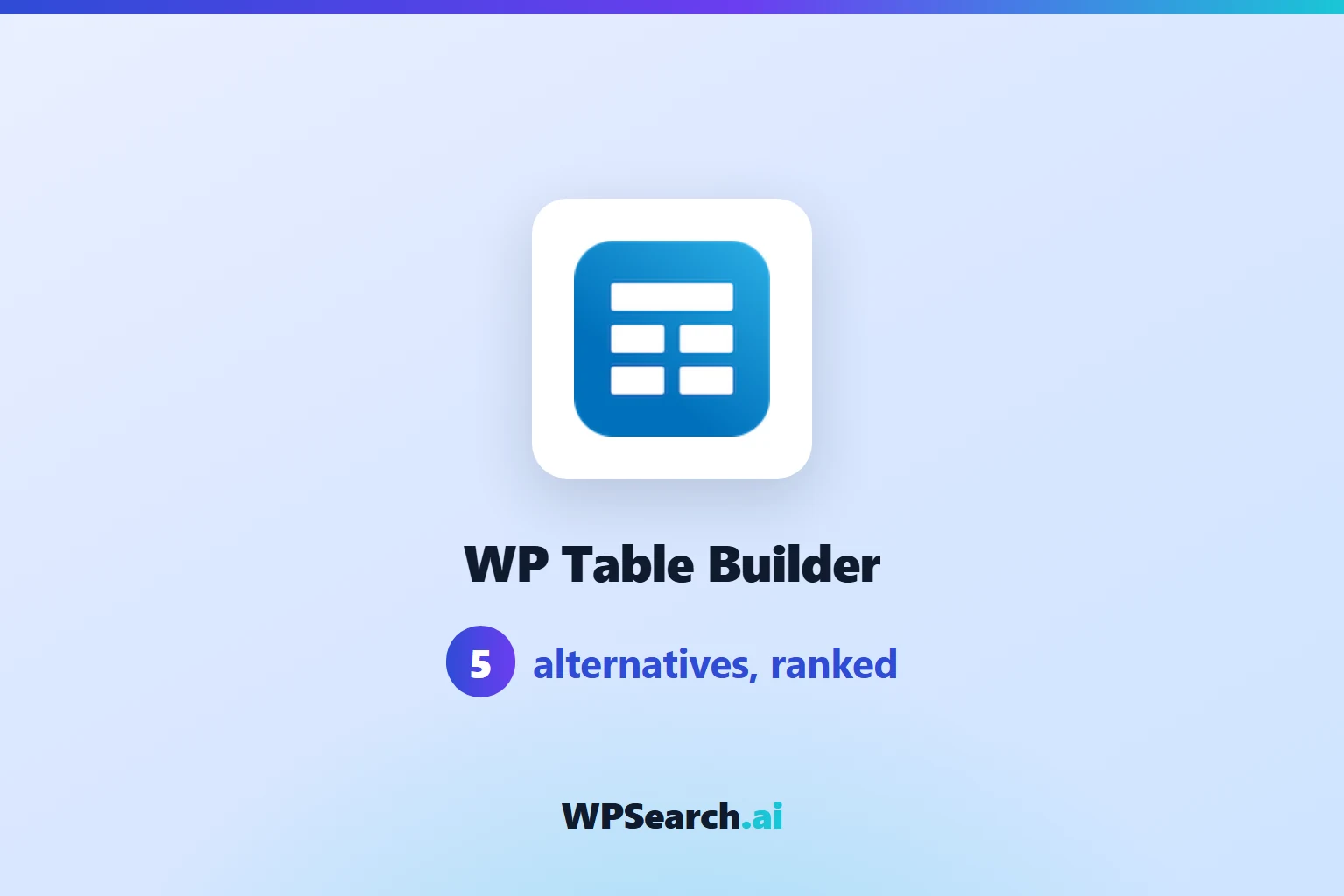 5 Best WP Table Builder Alternatives in 2026 (Free & Paid)